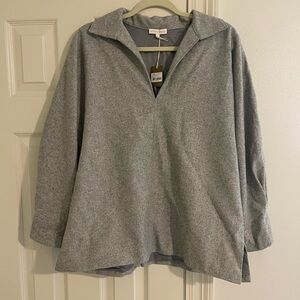 NWT Ann Mashburn wool top; with lining never worn